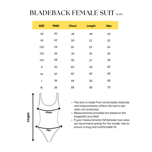 EAGLE CLUB BLADEBACK FEMALE SUIT