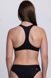 Aster Bikini Swim Top | Black
