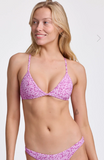 Lily Ribbed Bikini Swim Top | Calypso