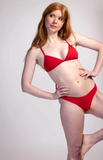Dreya Bikini Swim Bottom | Red