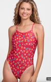 Printed Perry Fixed-Back Onesie | Tart
