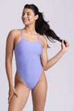 Solid Alyssa Fixed-Back Onesie | Lavender