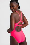 Caroline Fixed-Back Onesie | Hot Pink