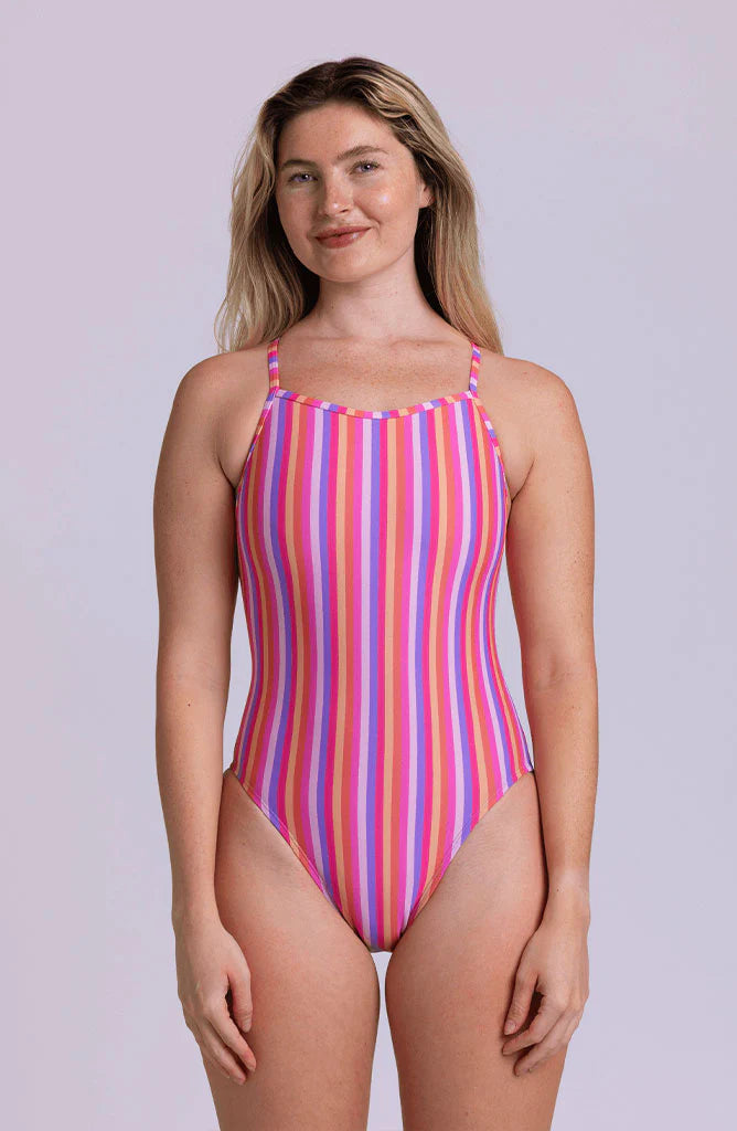Printed Perry Fixed-Back Onesie | Trixi