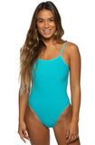 Brandon Fixed-Back Onesie | Hawaii Blue