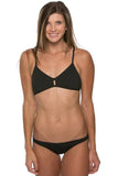 Brazil Bikini Swim Bottom | Black
