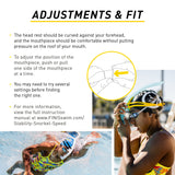 STABILITY SNORKEL: SPEED | BRACKETLESS™ COMPETITIVE SNORKEL
