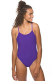 Drew Fixed-Back Onesie | Purple