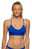 Mara Bikini Swim Top | Blueberry