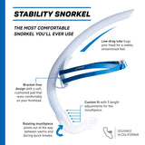 STABILITY SNORKEL: SPEED | BRACKETLESS™ COMPETITIVE SNORKEL