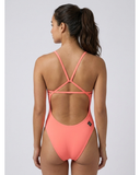 Perry Fixed-Back Onesie | Papaya