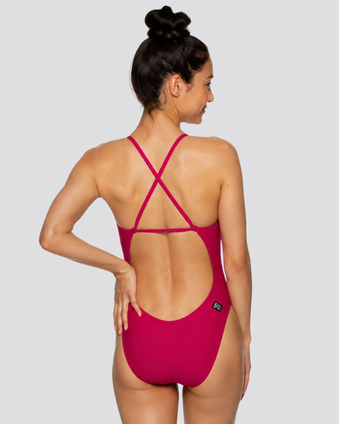 Brandon Fixed-Back Onesie | Dragon Fruit