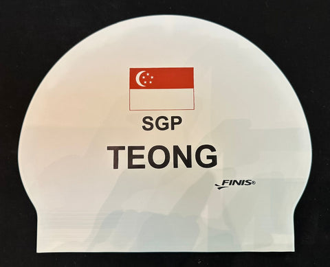 FINIS Limited Edition Teong Singapore Swim Cap