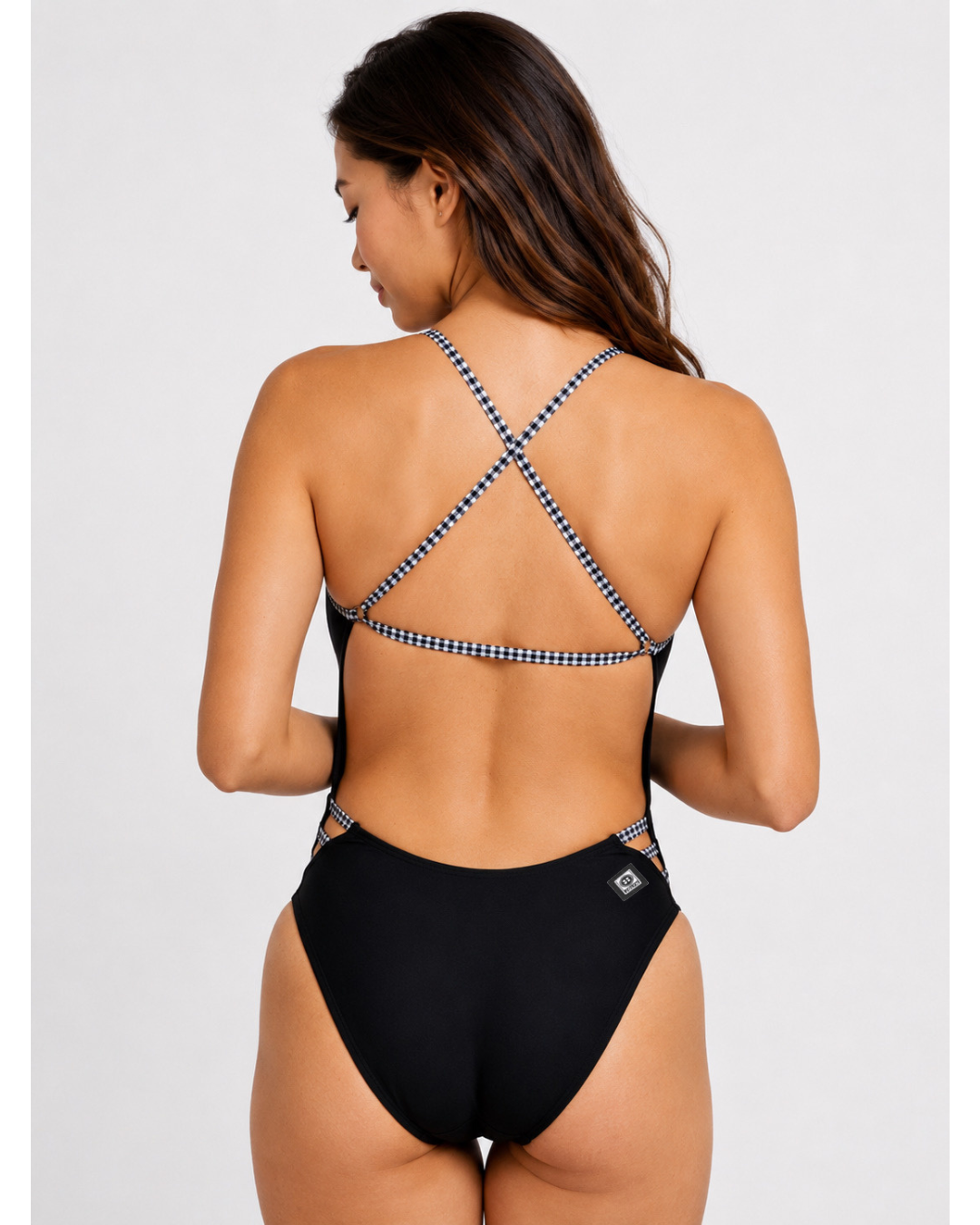 Contrast Julian Onesie | Black & Gingy