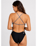 Contrast Julian Onesie | Black & Gingy