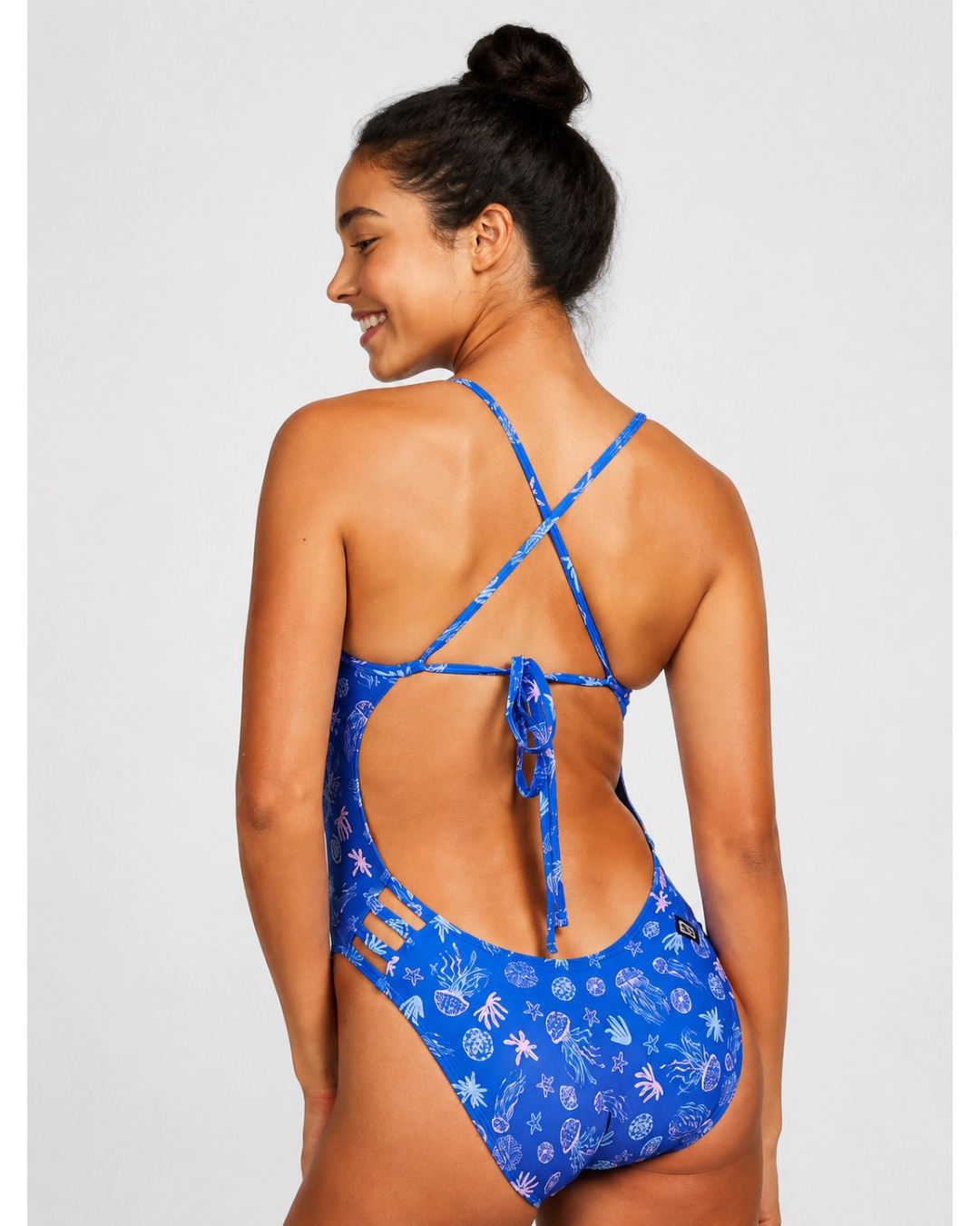 Contrast Gavin Tie-Back Onesie | Sunreef