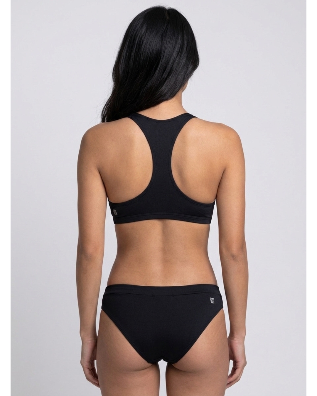 Aster Bikini Swim Top | Black