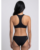 Aster Bikini Swim Top | Black