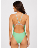 Contrast Perry Onesie | Green Apple & Huckleberry & Sour Grape