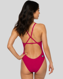 Perry Fixed-Back Onesie | Dragon Fruit