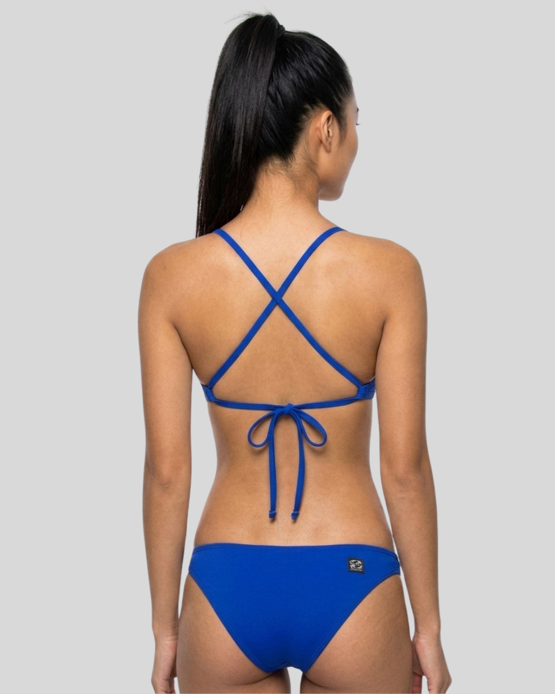 Triangle Bikini Swim Top | Blueberry