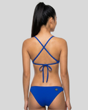 Triangle Bikini Swim Top | Blueberry