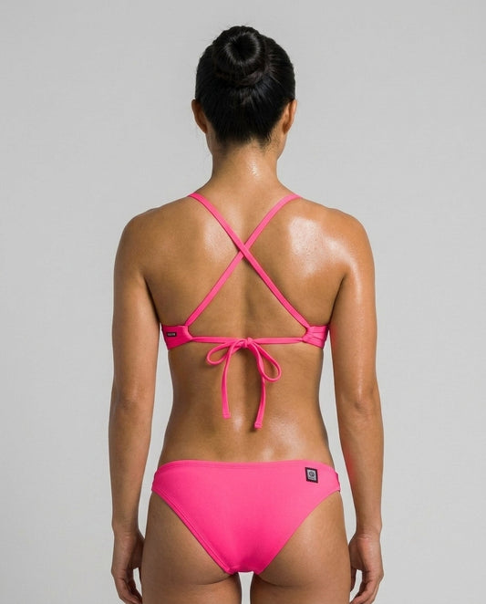 Tomcat Bikini Swim Top | Pink Prism