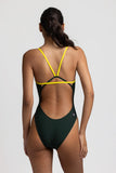 Contrast Perry Onesie | Pine & Marigold