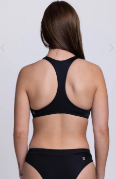 Aster Bikini Swim Top | Black