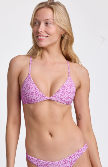 Lily Ribbed Bikini Swim Top | Calypso