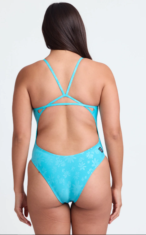 Printed Perry Fixed-Back Onesie | Skyflower
