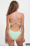 Contrast Perry Onesie | Mint & Lavender & Mango