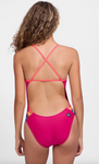 Contrast Julian Onesie | Dragon Fruit & Strawberry & Sunkist