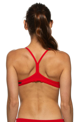 Heidi Bikini Swim Top | Red