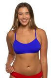 Heidi Bikini Swim Top | Blueberry