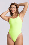 Contrast Julian Onesie | Highlighter Yellow