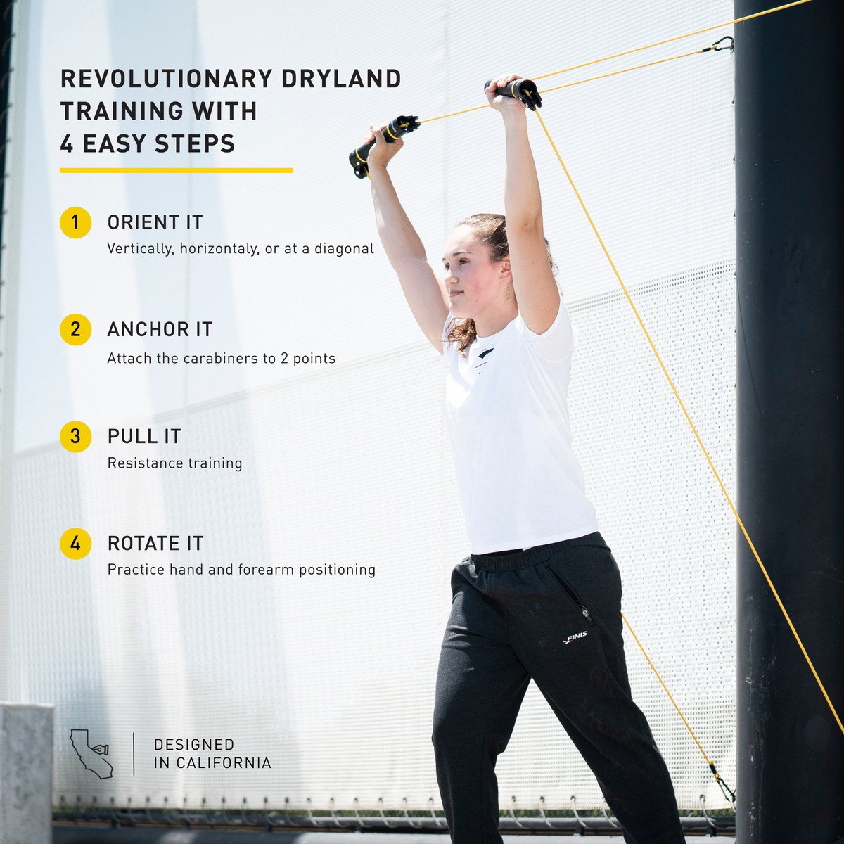 SLIDE DRYLAND TRAINER | FULL RANGE OF MOTION DRYLAND CORDS