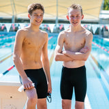 YOUTH BLACK JAMMER | DURABLE TRAINING AND COMPETITION SWIMWEAR