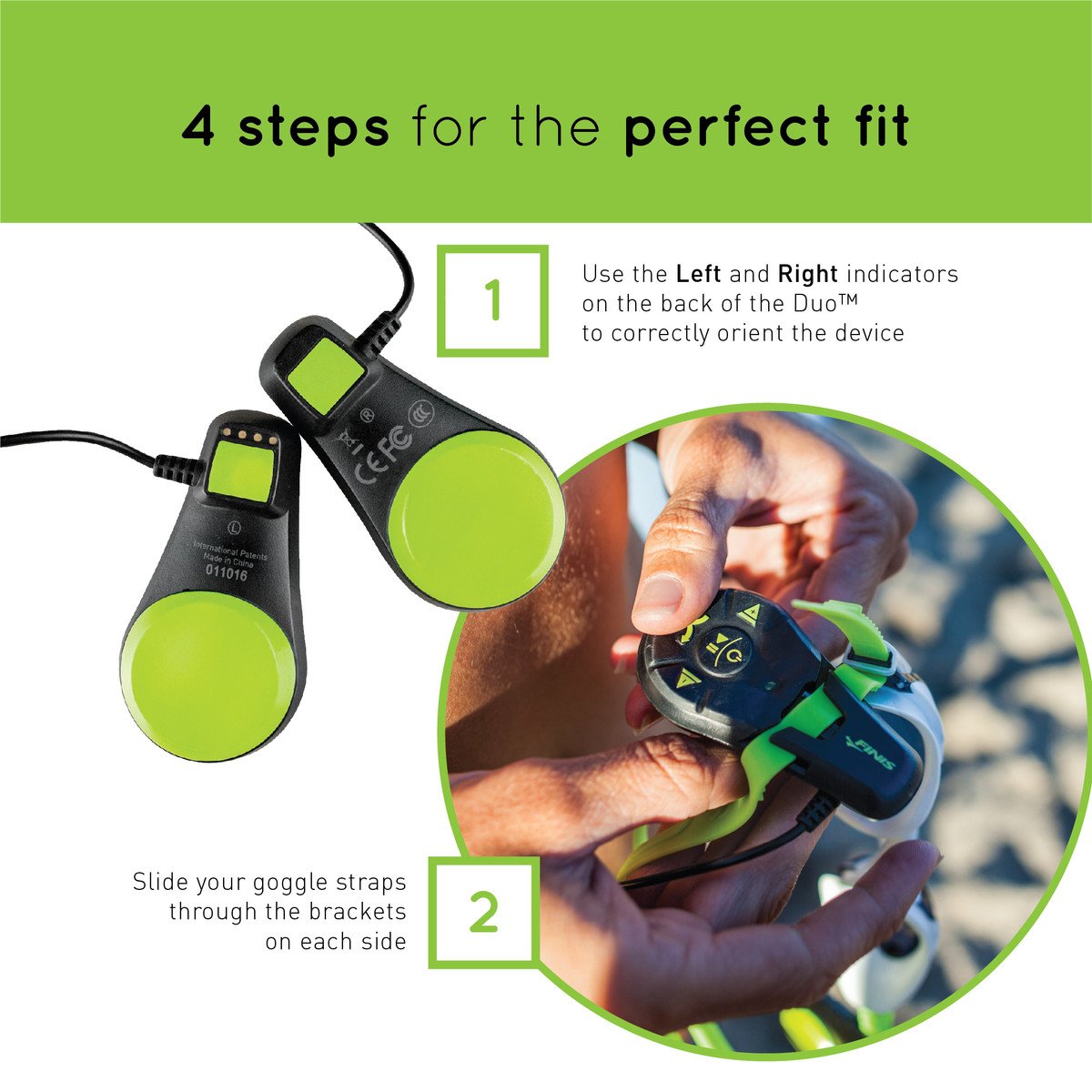 DUO™ | UNDERWATER MP3 PLAYER