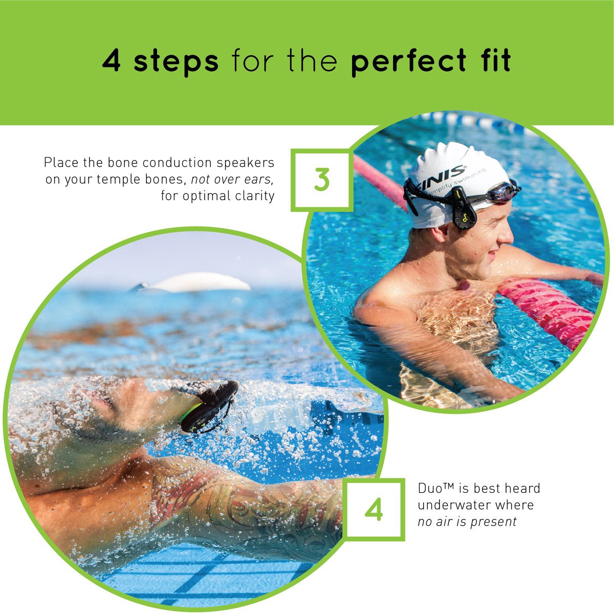 DUO™ | UNDERWATER MP3 PLAYER