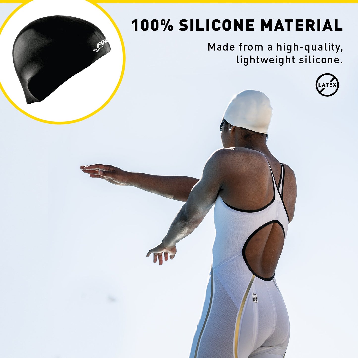 3D DOME CAP | COMPETITIVE DOME SWIM CAP