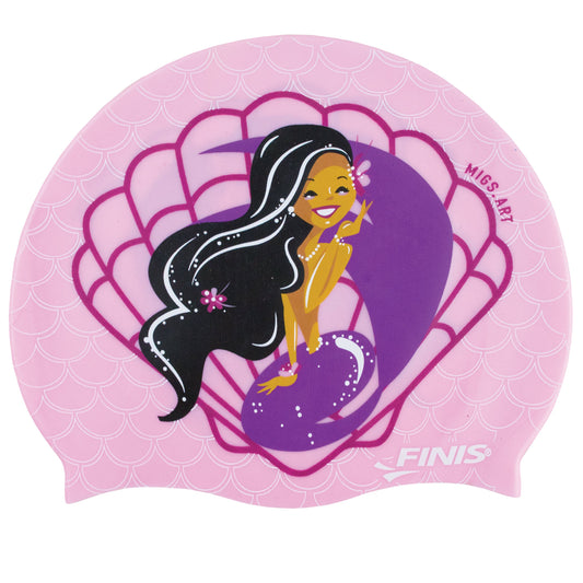 MERMAID SILICONE SWIM CAP