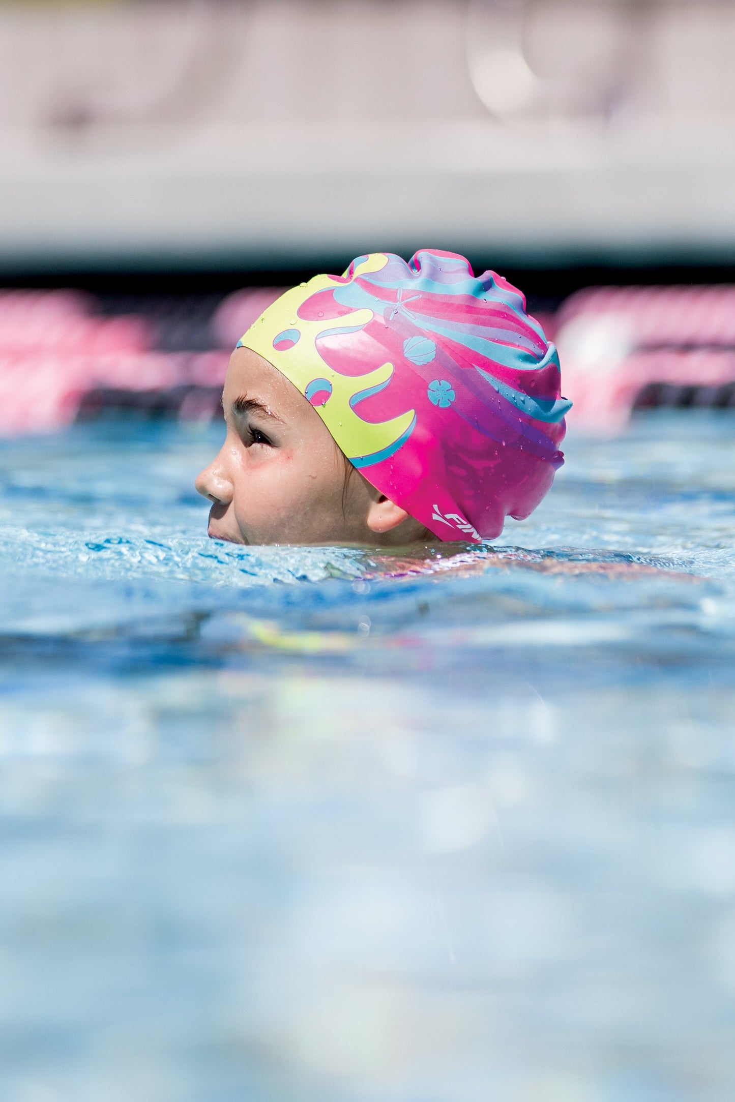 MERMAID SILICONE SWIM CAP