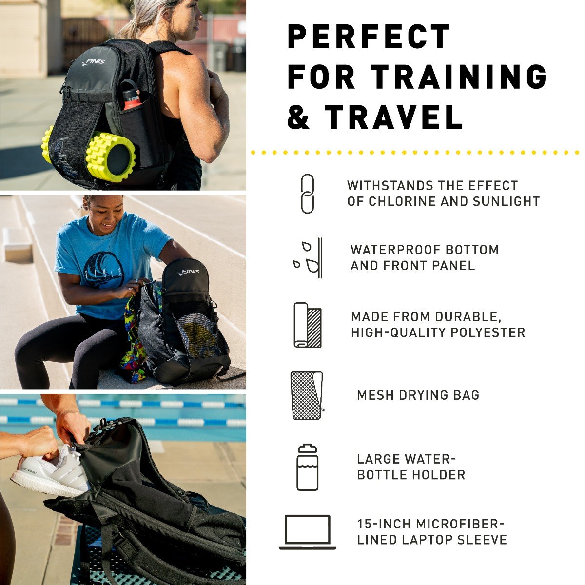 RIVAL SWIM BACKPACK | ELITE TRAVEL BACKPACK