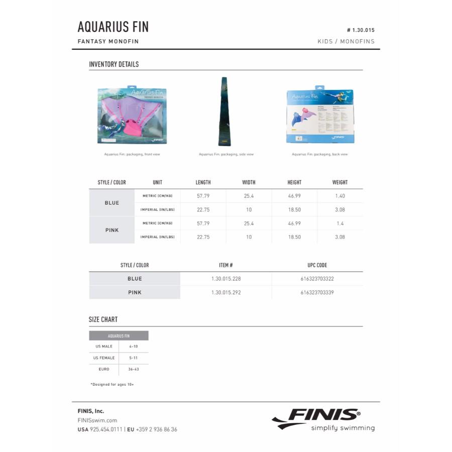 AQUARIUS | FANTASY MONOFIN