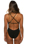 Brandon Fixed-Back Onesie | Black