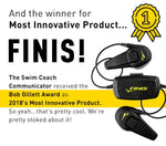 SWIM COACH COMMUNICATOR | COACH-TO-SWIMMER VOICE FEEDBACK WITH THE USE OF A SMARTPHONE