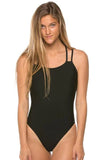 Murray Fixed-Back Onesie | Black