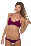 Europe Bikini Swim Bottom | Cabernet