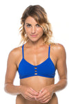 Tomcat Bikini Swim Top | Blueberry